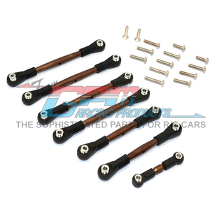 TRAXXAS SLASH 4X4 S2料可调较款全车拉杆-1套7支SSLA160P