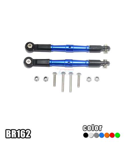 LOSI 1/10 BAJA RE 铝合金正反牙前转向拉杆配尼龙胶波脚金属波仔