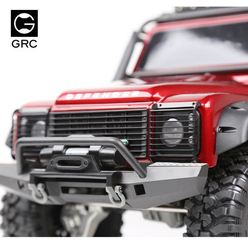 GRC TRX4金属前大灯罩 灯栅 大灯防护罩 7075铝 #GAX0074A/B