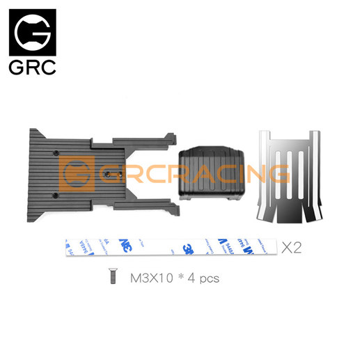 GRC TRX4 通用后排地板带油箱 后车厢后备箱后底板 G161EB