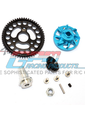 TRAXXAS SLASH 4X4 MODEL 68086-21铝合金主牙座+加硬钢56T主牙