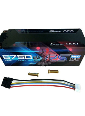 现货ACE格氏 14.8V 4S LiPo竞赛级6750mah高容量 100C动力锂电池