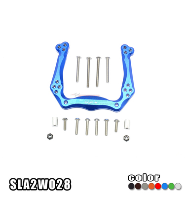 TRAXXAS SLASH F150 2WD 58064 铝合金多孔位可调校前避震板-件