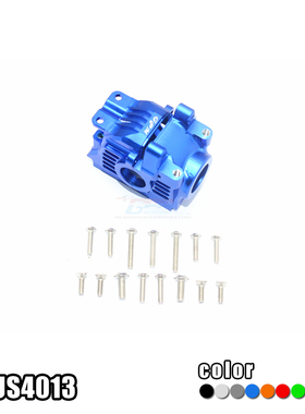 TRAXXAS RUSTLER 4X4 VXL 67076-4 XO-01铝合金后波箱-套RUS4013