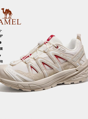 Camel/骆驼登山鞋男2025冬季新款户外登山鞋防滑减震百搭女运动鞋