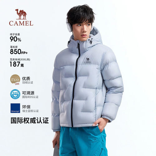 骆驼户外羽绒服面包服防风外套