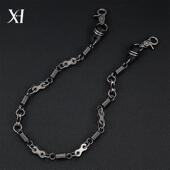 链子 非主流街舞牛仔裤 嘻哈饰品 链 黑暗系机车风弹簧机车链潮流裤