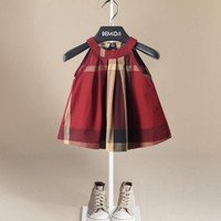 女童嬰幼兒純棉無(wú)袖薄款吊帶裙