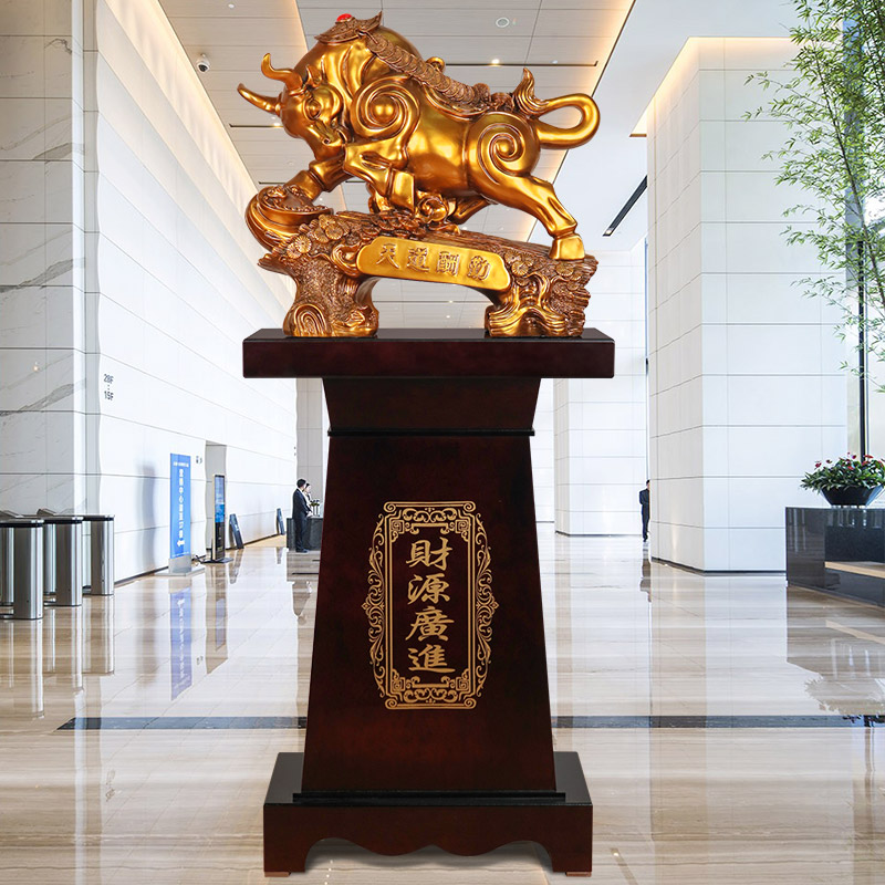 落地华尔街牛摆件送饭店开业礼品