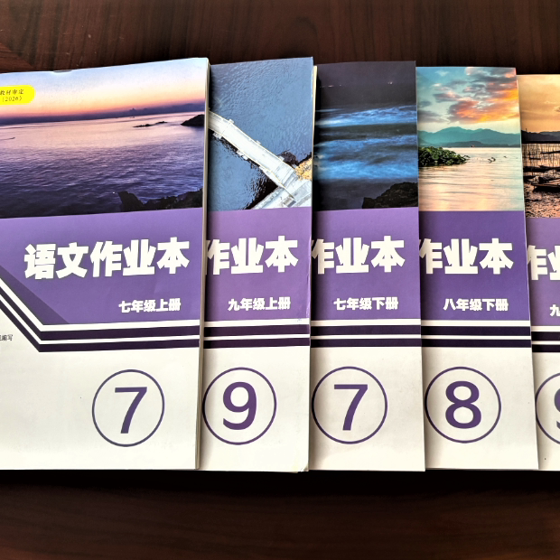 【学校同款】2026新版 初中语文作业本 7~9年级 上册+下册（附答案） 人教版 经浙江省中小学教材审定委员会审核通过（2026）