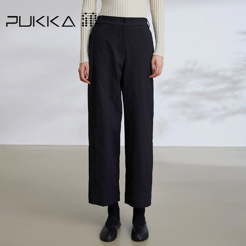 蒲PUKKA全腰橡筋棉裤休闲裤