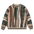 Brown Green Melon Pattern