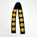 Black Smiley Hat Scarf