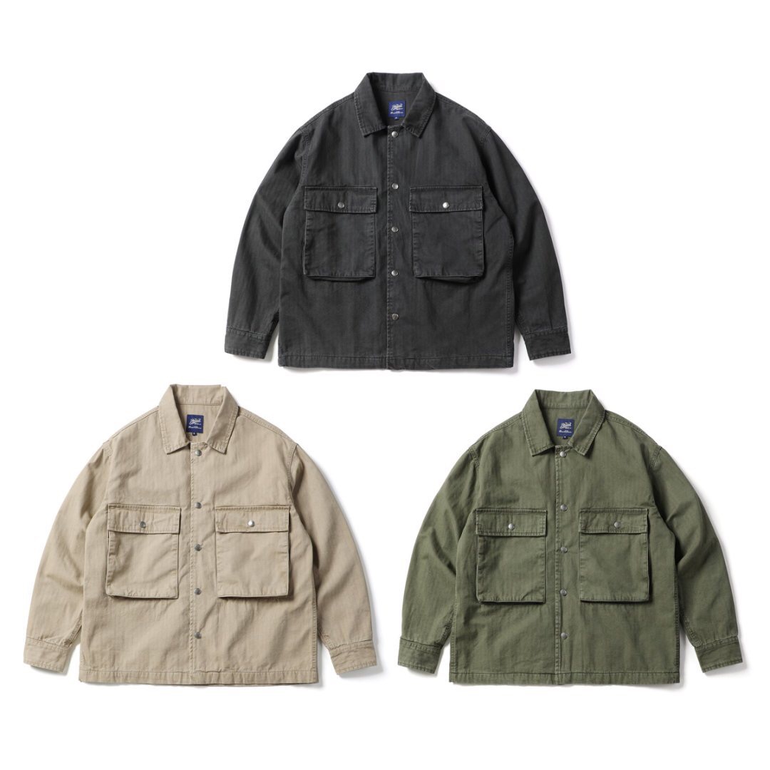 日系做旧水洗工装外套男秋冬新款复古立体口袋休闲宽松夹克上衣潮