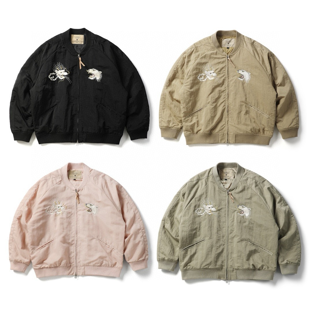 日系 Kapital刺绣夹棉棒球服外套男美式休闲短款夹克潮流男女情侣