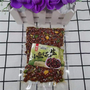 咖米诺斯小鱼花生米传统美食青豆鱼干下酒菜180g*2袋 包邮