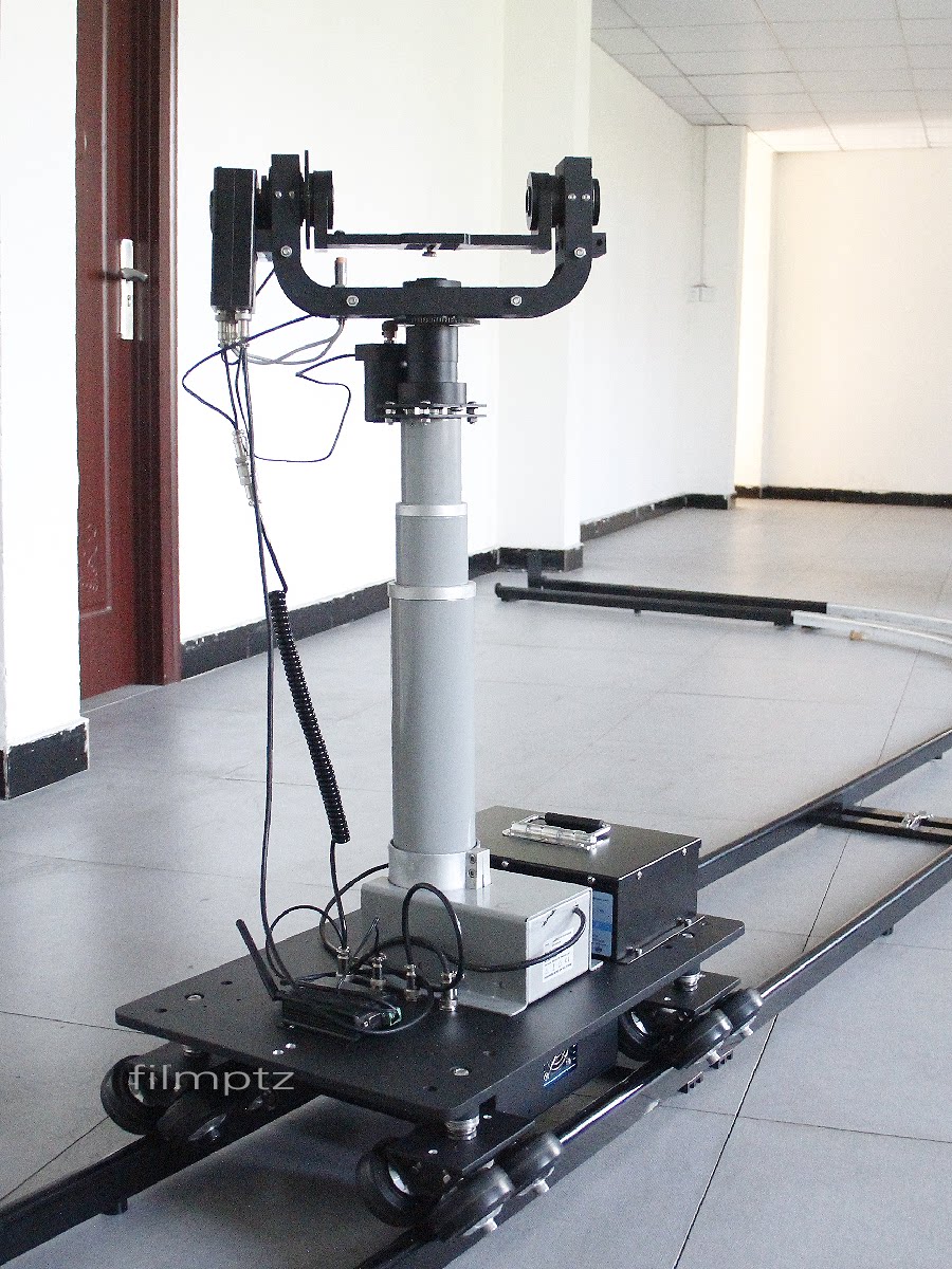 载人摄像轨道车 炮车升降滑轨机械加工影视器材零部件电控动滑行