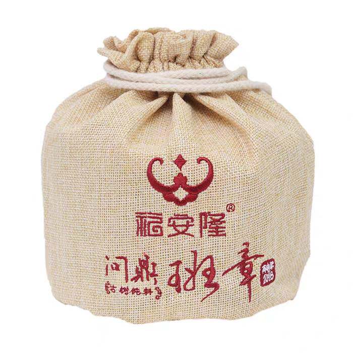 普洱茶生 2016年 福安隆 安瑞系列 问鼎班章 200克 古树纯料 生茶