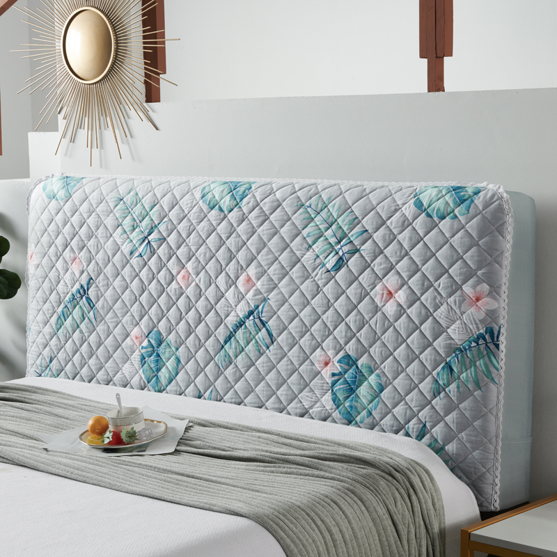 床头套新款纯棉布全包简约现代