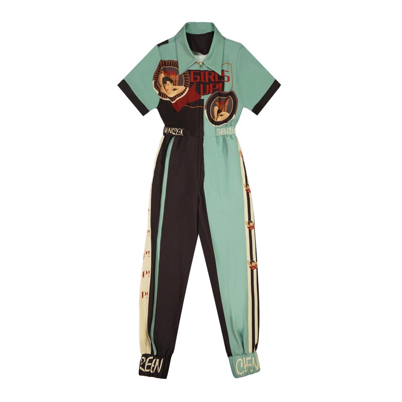 WxC原创设计师工装连体裤