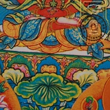 Тибетская тибетская тибетская будда долговечность трех цветов