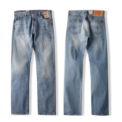李维斯501水洗牛仔裤直筒休闲