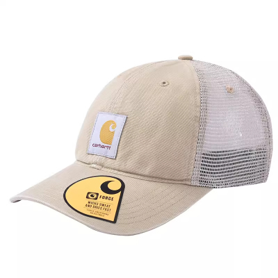 Carhartt夏季弯檐网眼棒球帽