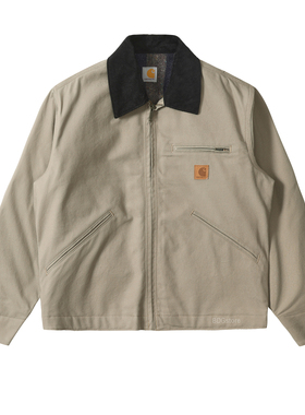 【Remake】Carhartt 103279沙色改J97底特律夹克短款外套秋冬厚款