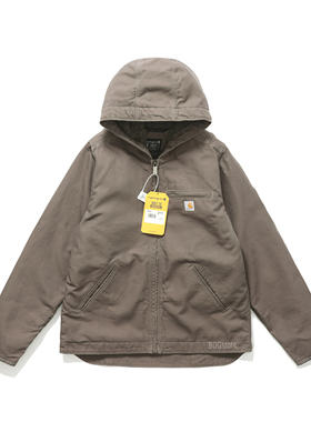 Carhartt 卡哈特104292女款J141继任款加绒保暖外套连帽夹克秋冬