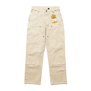 双膝伐木裤 Carhartt 卡哈特106595成衣染色水洗做旧工装 裤 B01 瘦版