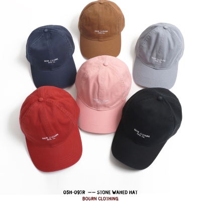 Bourn水洗做纯棉棒球帽