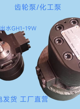 GH1-02C/04C/07C/10C/15C/19C-W-LR/LL中心出水化工泵