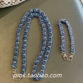 个性 牛仔布手机挂绳创意斜挎背带挂手腕结实手绳包包斜背绳卡片女