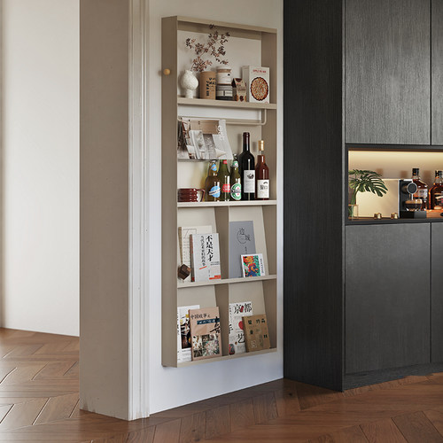 超薄夹缝收纳架家用展示储物架