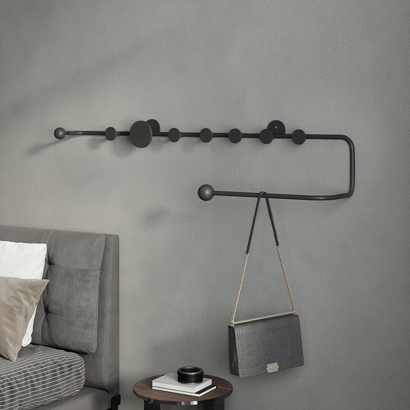 家用卧室小型简约现代风挂包架