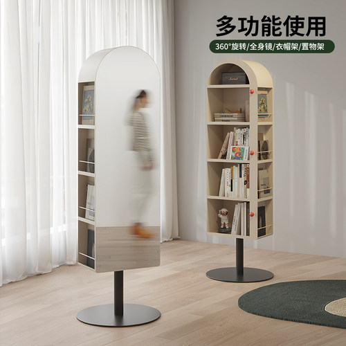 设计师原创新品 | 任意门镜子书架
