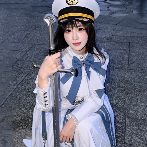 姬甲骑士军Lolita制服套装哥特