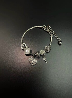 Sage Vintage古着 The key of love手链手串 古著配饰