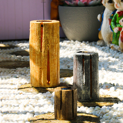 花园庭院阳台布置天黑自动户外