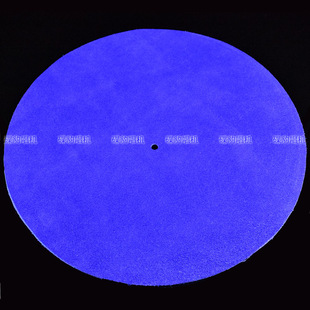 全新高档高丝光真皮牛皮发烧唱片垫滤震防静电升级唱机300mm唱盘