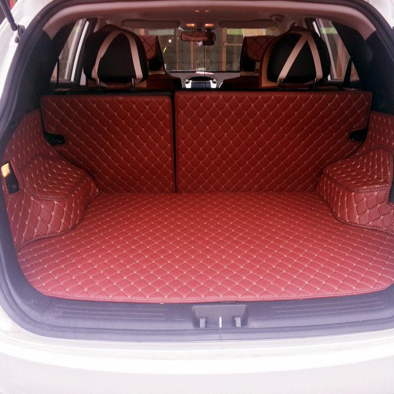 汽车后备箱垫全包围汽车尾箱垫皮革后备箱垫防水专车专用手缝定制