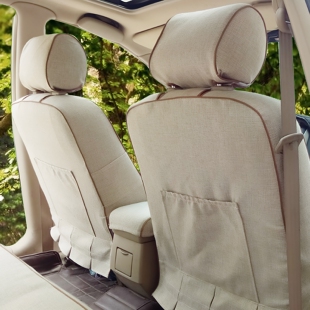 汽车座套全包围四季通用棉麻布艺轩逸凯越卡罗拉福克斯座椅套坐垫