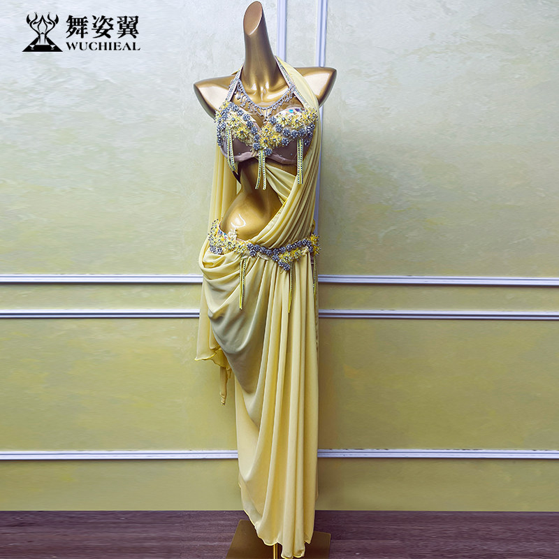 舞姿翼肚皮舞服装舞台表演舞蹈服表演服肚皮舞套装女装表演出服