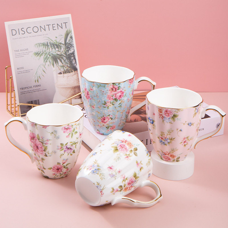 外贸出口陶瓷咖啡牛奶杯办公喝水杯子商务广告礼品创意骨瓷马克杯