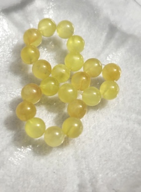 禧芙蓉XFORO黄金葡萄石跑环隔片手工串珠配件
