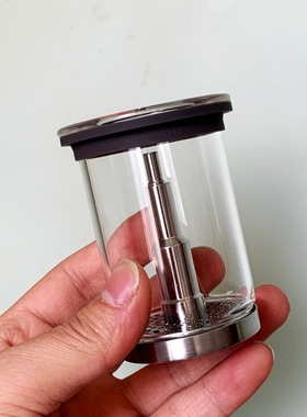 万象玻璃杯茶水分离杯配件双层V258/158L茶仓U258L内胆U158L茶漏