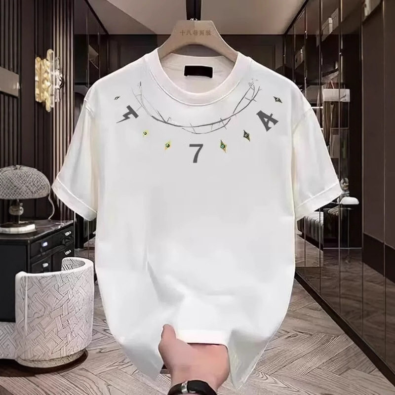 美式潮牌情侣短袖T恤3