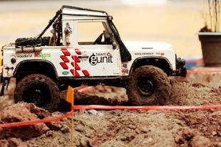 RC4WD RCRUN SCX10 1:10遥控攀爬车 路虎卫士D90皮卡车壳(定制)