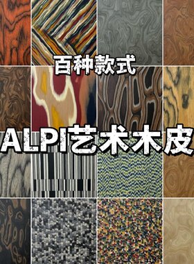 ALPI艺术木皮高定树瘤山水画