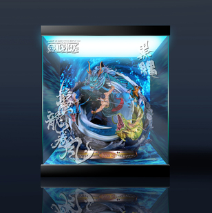 【移不动】黑珍珠草帽团--zui强龙卷风 索隆 Zoro GK专用 展示盒